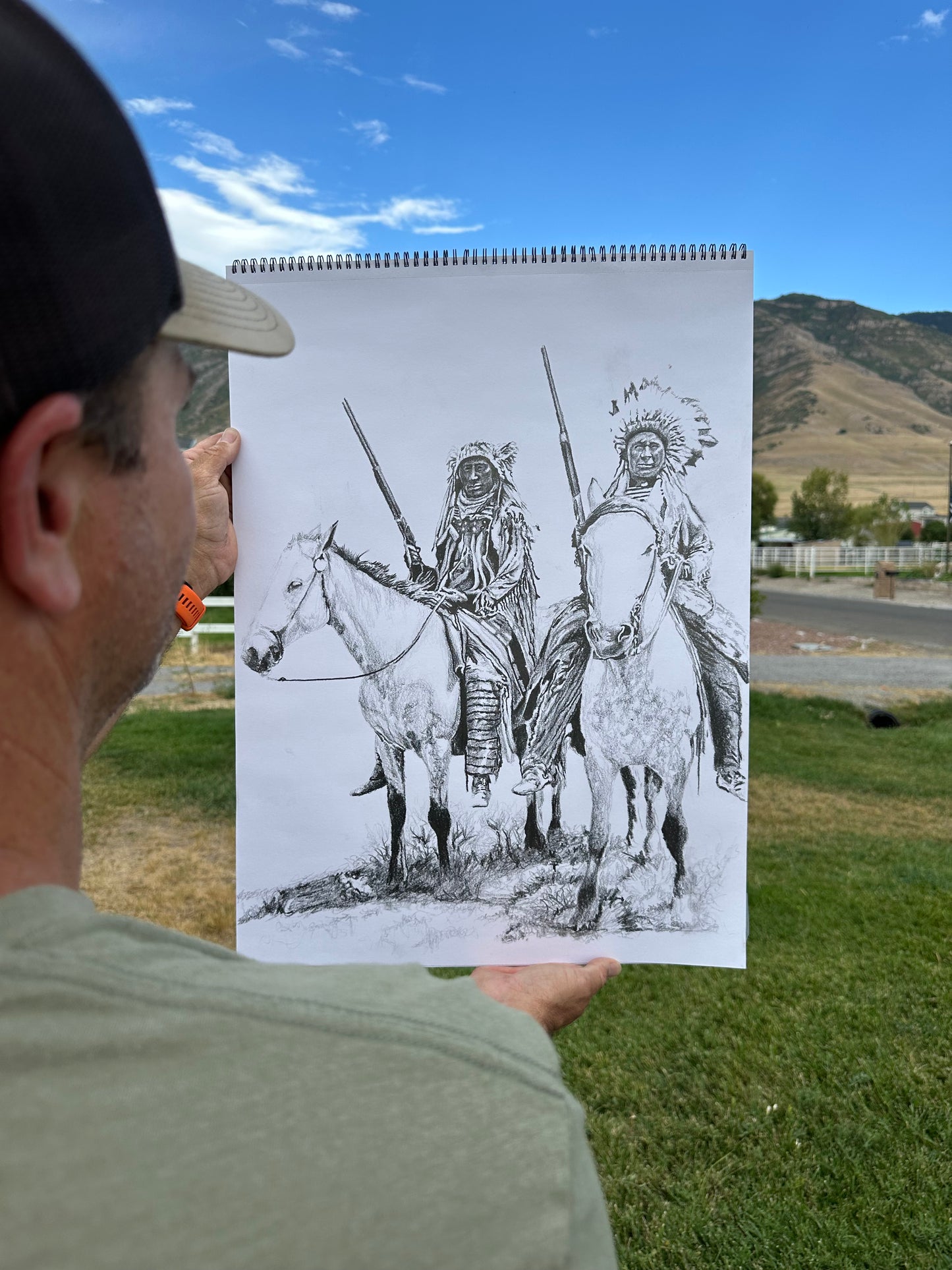 Lakota "Warriors" (Original 20x24)